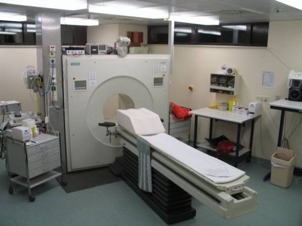 Positron Emission Tomography (PET scan) machine