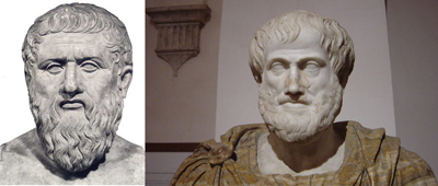 The earliest psychologists were the Greek philosophers Plato (left) and Aristotle. Plato believed that much knowledge was innate, whereas Aristotle thought that each child was born as an “empty slate” and that knowledge was primarily acquired through learning and experience.