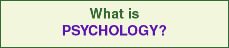 What is Psychology?